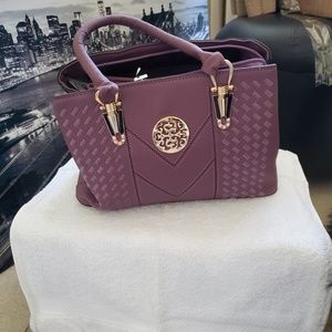 Purple purse